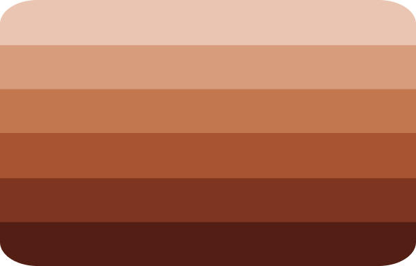 Red and Terracotta tones