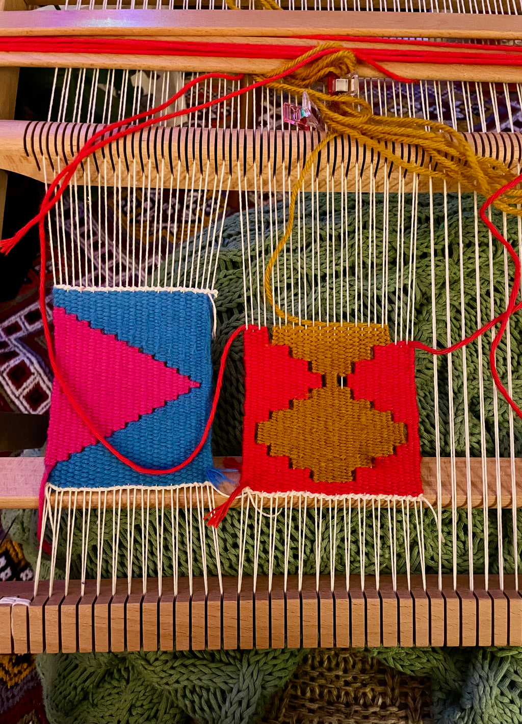 Weave Your Own Kilim: A Coaster &amp; Bookmark Workshop!