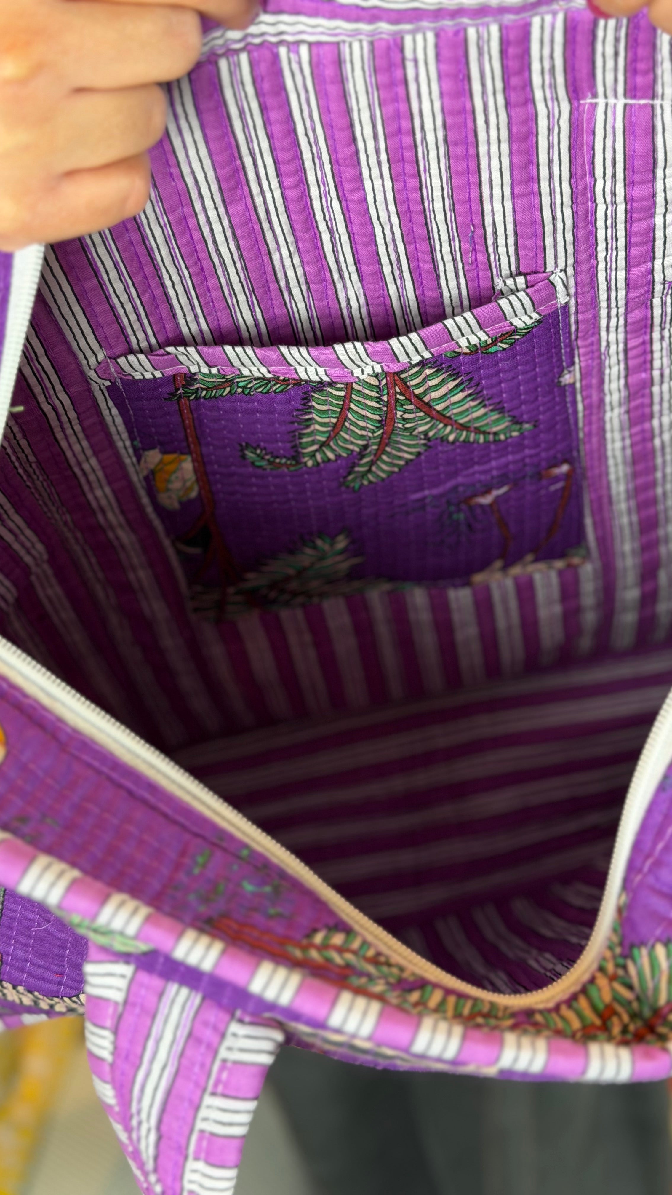 Violet Forest Tote Bag