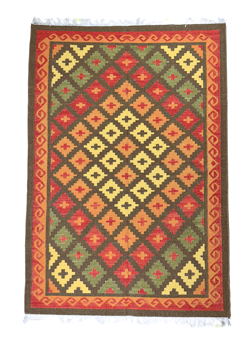 Hand weaved rug 